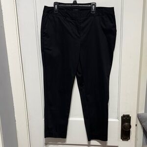 Modern Fit Black Ankle Pants